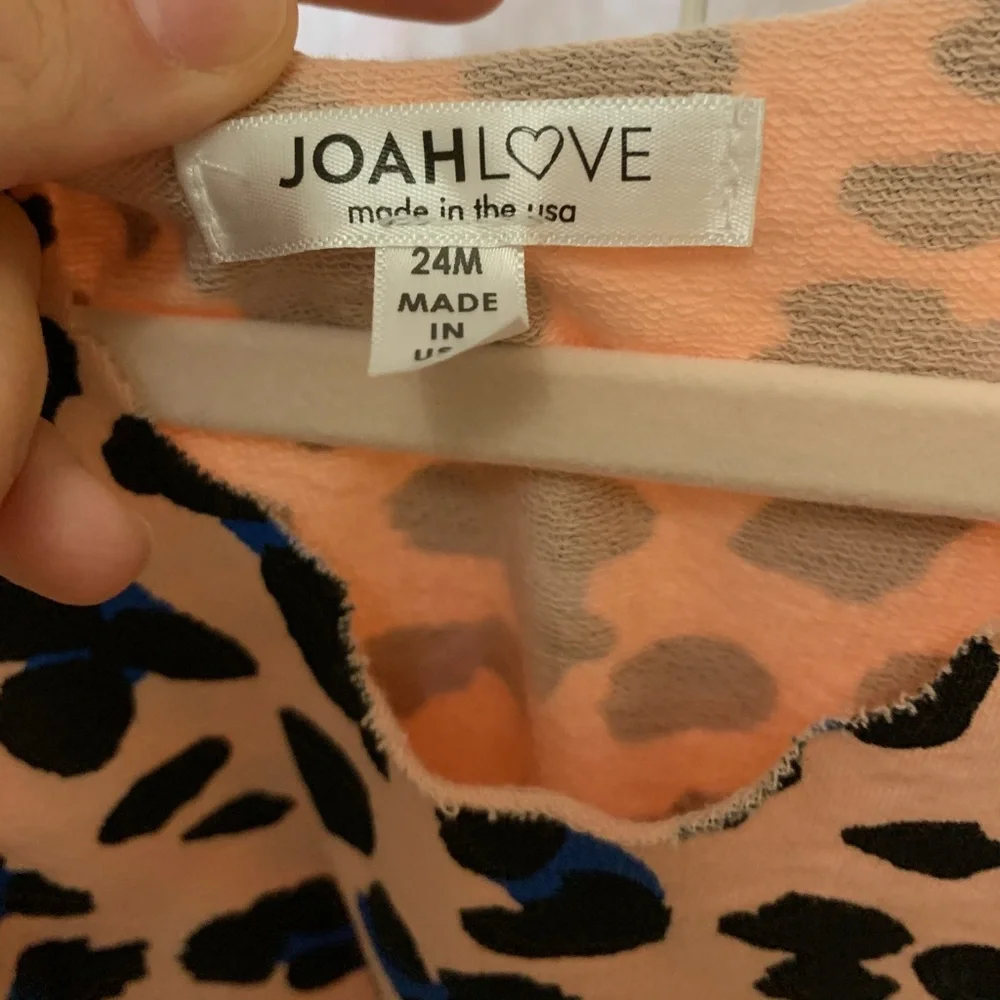 Joah Love Pink Cheetah Jumpsuit